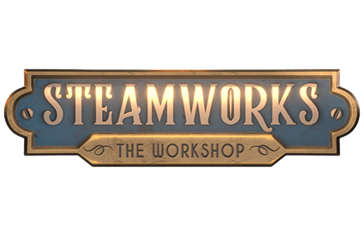 Steamworks - The workshop Logo